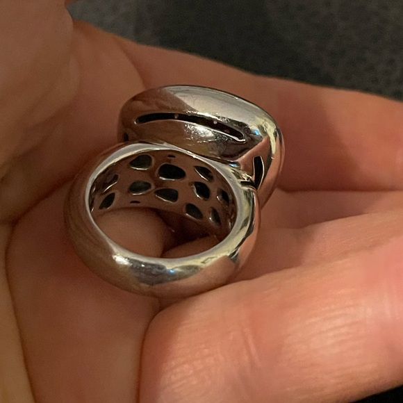 Roberto Coin 6.25 Capri Plus Polish
Silver Pink Rhodolite Ring Women Lady
Gift - Picture 3 of 8